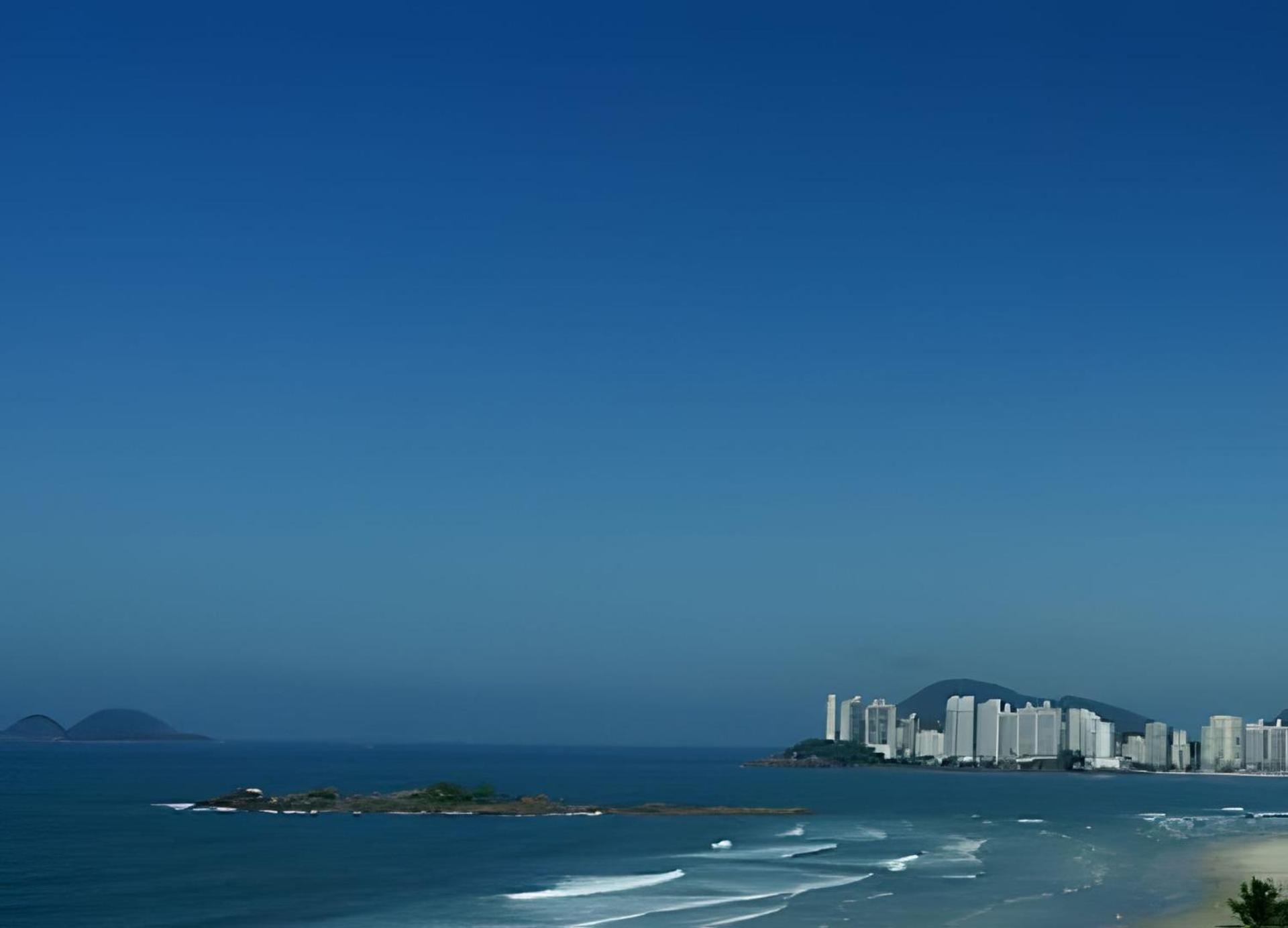 Vista-Mar - 3 Suites Com Ar Condicionado E Quarto Casal Com Ar Condicionado - 100M Da Praia Guarujá Exteriér fotografie