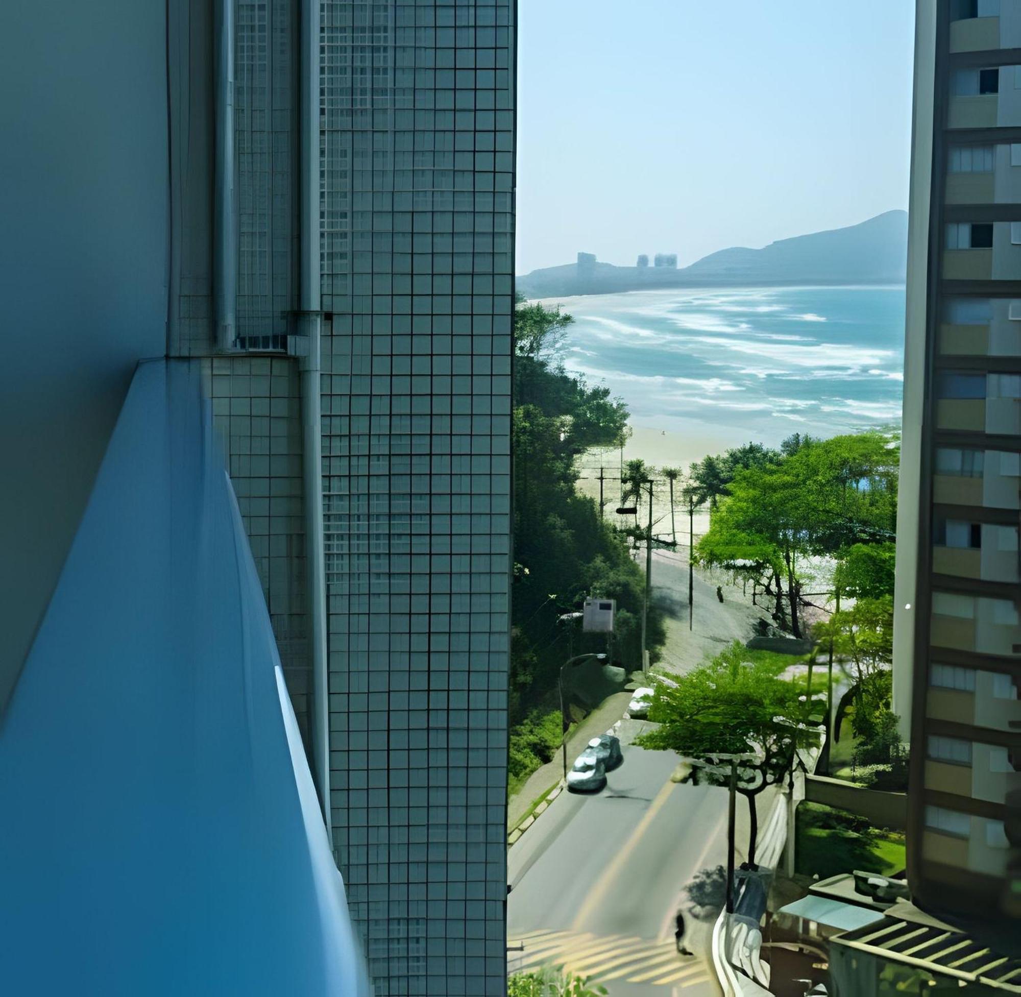 Vista-Mar - 3 Suites Com Ar Condicionado E Quarto Casal Com Ar Condicionado - 100M Da Praia Guarujá Exteriér fotografie