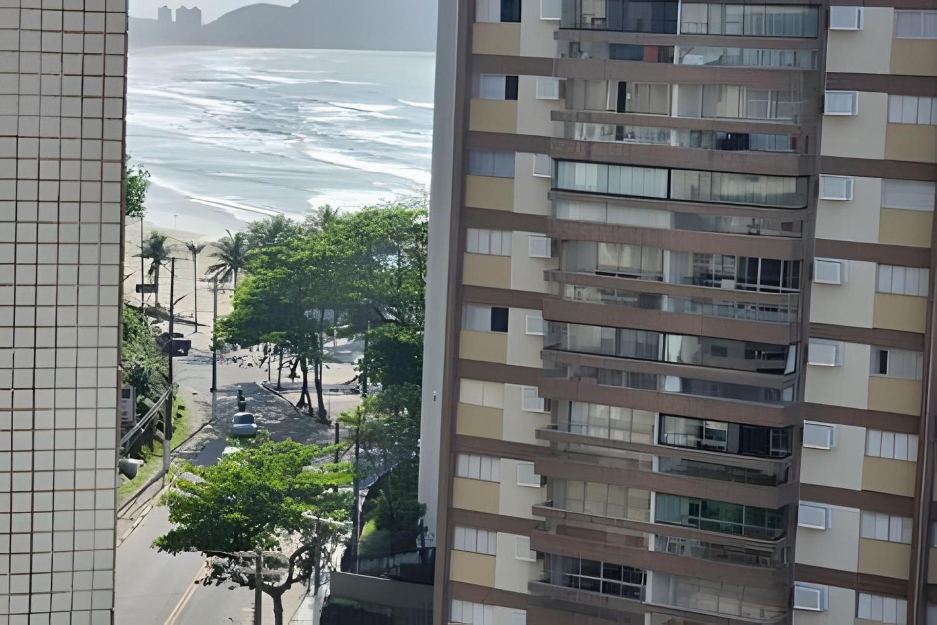 Vista-Mar - 3 Suites Com Ar Condicionado E Quarto Casal Com Ar Condicionado - 100M Da Praia Guarujá Exteriér fotografie